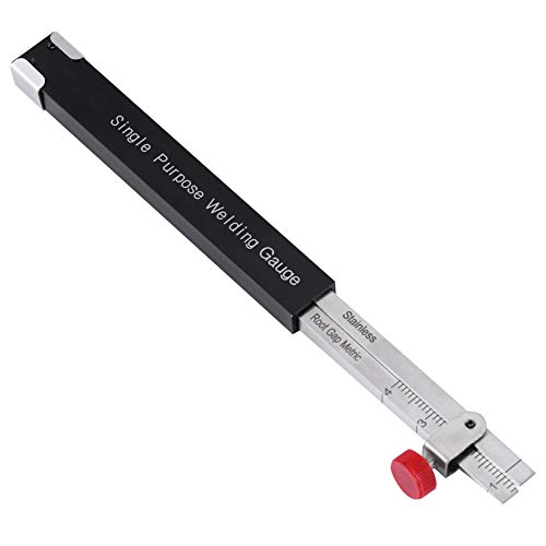1 Welding Gauge, Steel Internal Single Purpose Welding Gauge Root Gap Misalignment Inspection Gauge 0-4MM