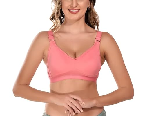 Image of Viral Girl Women's Wire-Free Cotton Hosiery Bra | Non-Padded, Full Coverage, Adjustable Straps | Soft Comfortable Innerwear with Hook & Eye Closure for Everyday Use