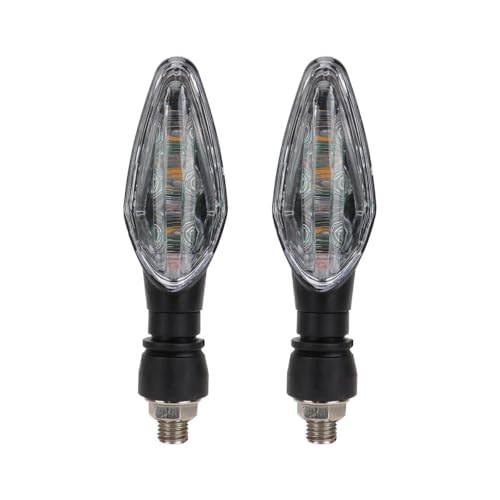 Clignotants moto pour éclairage course de nuit et feux ambre super lumineux