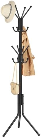 SONGMICS Metal Clothes Rack Donkey Clothes Rack for Clothes, Bags...