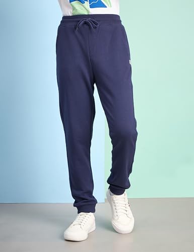 Image of Amazon Brand - Symbol Boys Cotton Rich Stretchable Knit Terry Track Pants Joggers | Age 2-14 Years