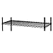 Focus Foodservice FF1448BK Black Epoxy Coated Wire Shelf, 14" X 48", Steel Wire, 800 lbs Capacity
