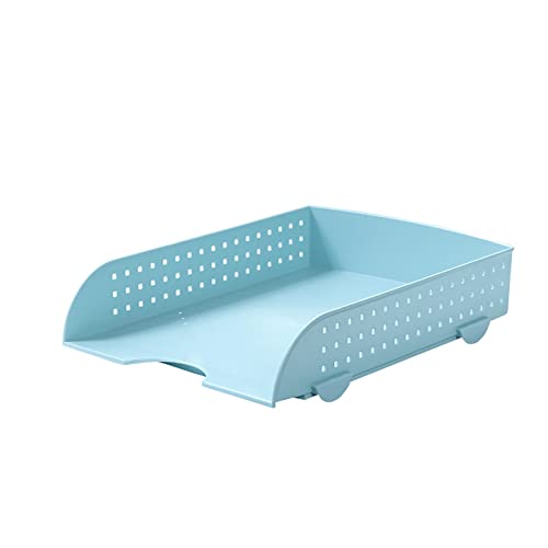 GPAHRRDNIJ Multifunctional Sink Removable Shelf Dish and Chopsticks Storage Box Cupboard Stationery Pens and Markers Aesthetic (Light Blue, One Size)