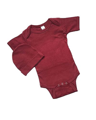 Monag Baby Bodysuit, Bib, Cap Set