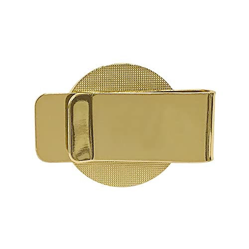 Money Clip for Men – JFK Half Dollar Presidential Seal, Brass Holder with Selectively Layered Pure 24k Gold – Authentic U.S. Coin by American Coin Treasures3