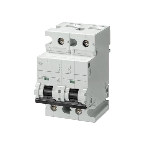 Disyuntor 5SP4 2P B80 10KA de alta resistencia y curva B para protección de líneas 5SP42806