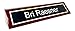 Rosewood Piano Finish Desk Name Plate 2 X 8 - Black Plate, Gold Engraving