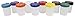 Sargent Art 22-1610 No-Spill Paint Cups with Flip Open Lids, Set of 10
