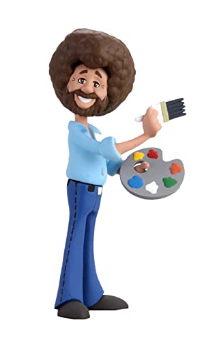 Neca Bob Ross Toony Classics 6" Action Figure #TOP2