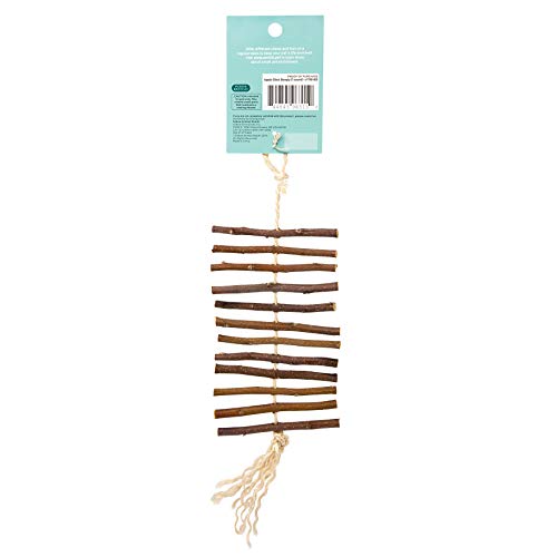 Oxbow Enriched Life Apple Stick Dangly, Rabbit Toys, Guinea Pig Toys, Enrichment for Bunny, Guinea Pig, Hamster, Rabbit, Chinchilla, Rat, Chinchilla Cage Accessories, Small Pet Accessories for Cage