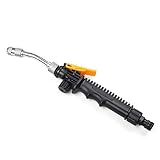 High Pressure Hydro Jet Water Hose Nozzle, 30cm Washer Sprayer, Cleaning Tool for Home, Wood, Brick, Concrete, Glass