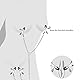 4-IN-1 Nippelklemmen Brustwarzen Klitoris Clip mit Kette & 2 stk Schamlippen Klemmen Spreader Riemen,Einstellbar Nipple Clamps Bondageset Fessel Set,Fetisch SM Sexspielzeug für Paare Extrem Sex