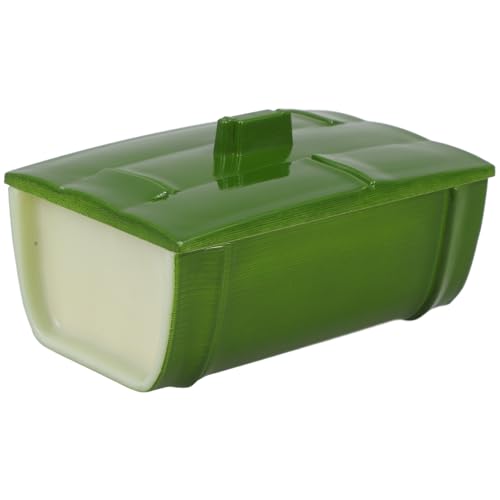 Bandeja de sushi multifunción Healeved de plástico verde