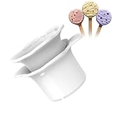 Twostubir Round Cake Pop Mold Set - 3-in-1 Disc Cutter, Pusher and Tray for Flat Circle Cake Pops | All-in-One Baking Tool with Popper Press Shapes (Cake Pop Cutter)