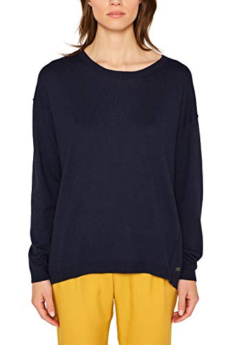 edc by Esprit 079cc1i006 suéter, Azul (Navy 400), X-Small para Mujer