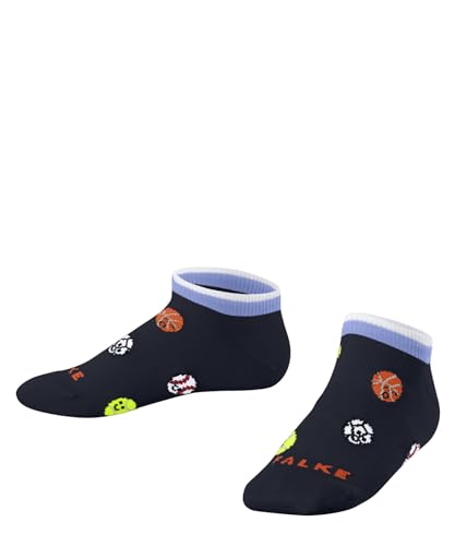 FALKE Sporty Balls K Sn Cotton Short Patterned Unisex Child Sneaker Socks (1-Pack)