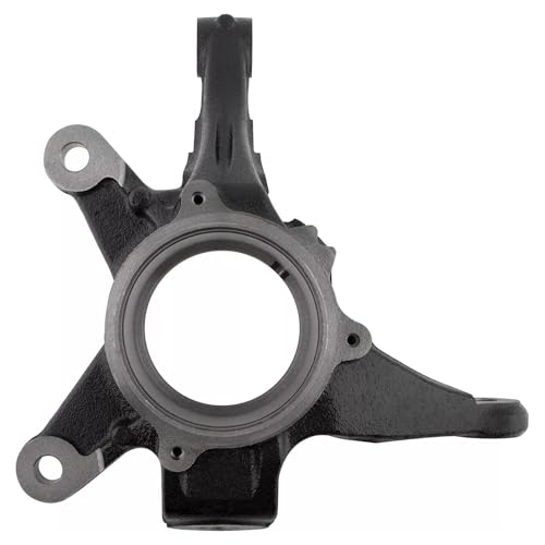 Image of Detroit Axle - Front Left Steering Knuckle for 2006-2011 Honda Civic, Driver Side Steering Knuckle Assembly 2007 2008 2009 2010 Replacement