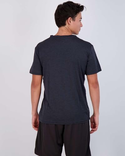 Image of 5 Pack: Men's V-Neck Dry-Fit Moisture Wicking Active Athletic Tech Performance T-Shirt