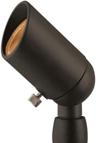 Hinkley MR11 Accent Spot Light - Low Voltage, Aluminum, Clear Glass Lens, Traditional - Bronze Finish