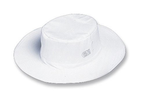 Gunn & Moore GM Panama Cricket Hat White Large