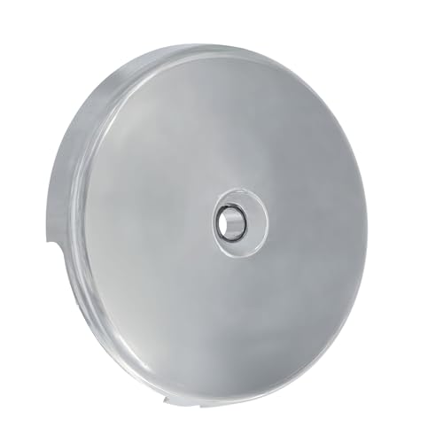Danco Chrome Single Tub Drain Overflow Plate | One Hole | Screw Included, (89052)