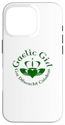 Gaelic Girl Gra�ADilseacht�ACairdeas Claddagh Roundel �X�}�z�P�[�X iPhone 16 Pro �p