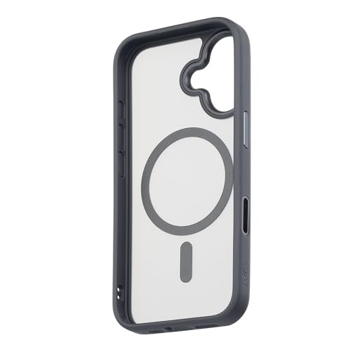 Image of TEKNE Hybrid Frost Matte Polycarbonate Case for iPhone 17 | MagSafe Compatible | 6ft Drop Protection | Anti-Fingerprint | Shockproof Corners | Ultra Slim Back Cover (Black)