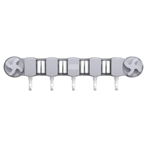Soporte de pared genérico | Soporte de almacenamiento de pared con ventosas | Organizador de herramientas para escoba pala paño paño guantes cepillo