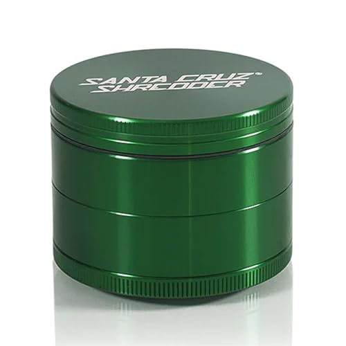 Santa Cruz Shredder Herb and Spice Grinder Made in USA (Large (2.7 Inch), Green)