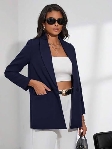 Image of KOTTY Womens Open Front Blazer for Women - Workwear Style Lightweight Blazer for All Seasons