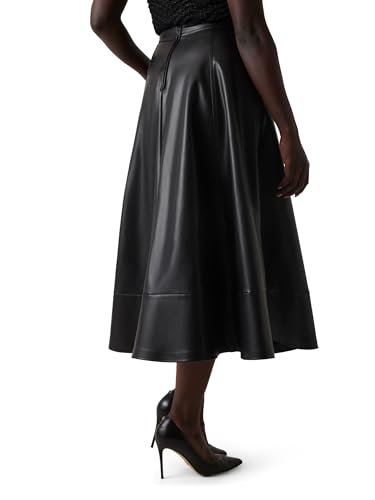 GUESS Womens Delores Maxi Circle Skirt, Jet Black, Extra Large by GUESS - Image 6