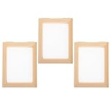 Photo Gallery kontonty 3 pezzi wooden paper making screens in natural pine diy craft frames for handmade papermaking educational art activities and family workshops Photo Gallery kontonty 3 pezzi wooden paper making screens in natural pine diy craft frames for handmade papermaking educational art activities and family workshops