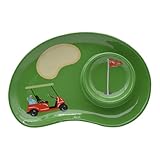 Godinge Chip &Amp; Dip Golf Theme Platter. Chip &Amp; Dip Tray, Snack Tray, Snack Platter, Serving Platter, Apeptizer Tray – Ideal For Sports-Themed Events, Father’s Day, And Gift Giving 13X9