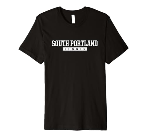 31XNOqbWsoL._SL500_ South Portland High School Tennis Premium T-Shirt