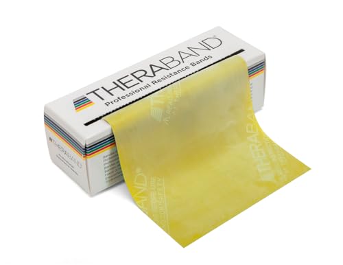 THERABAND Resistance Bands, 6 Yard Roll Professional Latex...