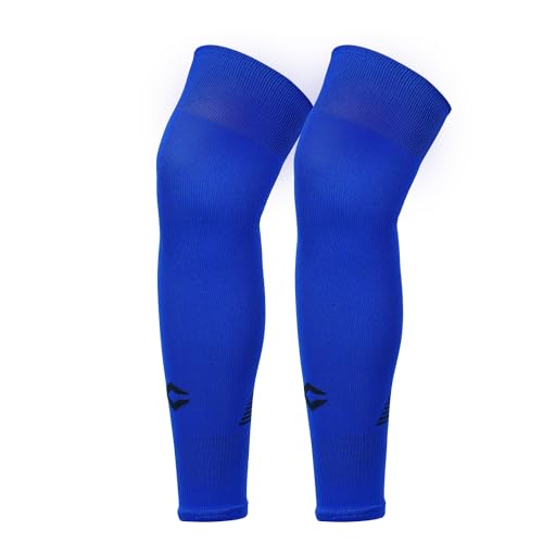 Image of CAPTAIN Nylon Streatchable UV Ray Protection Unisex Leg Sleeves Over The Knee Sports Sleeves