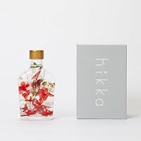 ハーバリウム hikka (ヒッカ) プリザーブドフラワー Amazon｜hikka (ヒッカ) ハーバリウム スキットル型 ガラスビン BOX