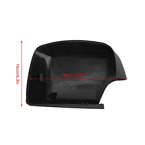 Couvertures de rétroviseurs X5 E53 noires finitions haute qualité - 6