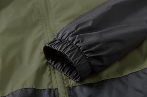 Xiaoyouyu 2399 Men'S Lightweight Windbreaker Jackets Outdoor Hooded Pocket Raincoat Jacket thumb #3