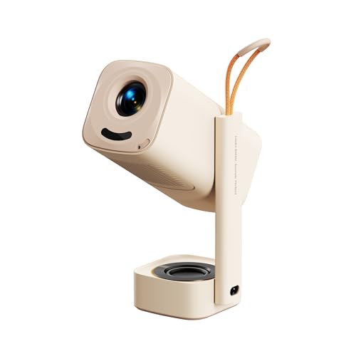 Yaber T1 Pro Mini Projector with WiFi and Bluetooth, Dolby Audio & Turbo Sonic Bass, Auto Focus &...