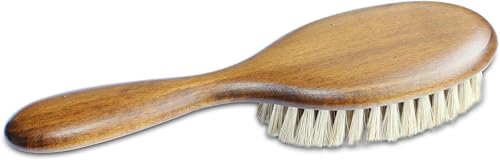 Brosse à poils de sanglier Mars pour chat avec tête large de 5,1 cm et 3/10,2 cm - 4