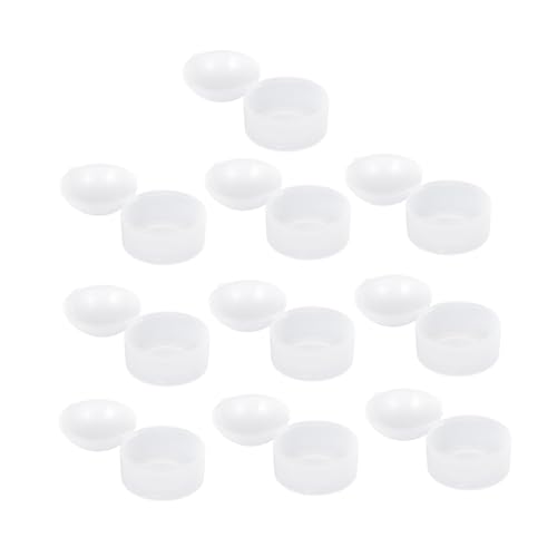 Hohopeti 10 Piezas Caja Transparente para Chupetes Unidades Almacenamiento Seguro de Material PP Alimenticio Resistente y Fácil de Limpiar Organizador Portátil para Bebés