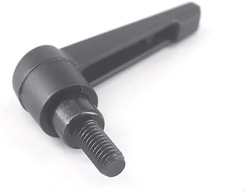 2pcs M8x16/20/40/50mm Adjustable Handle Knob Male Thread Machinery Clamping Lever Zinc Alloy Adjustable Clamping Handles Lever - (Size: M8x16mm)