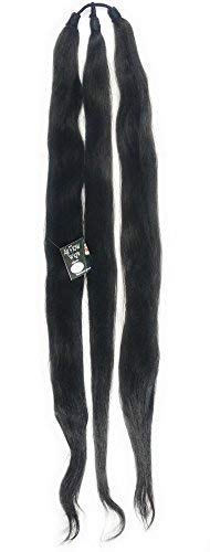 Image of Air Flow Natural Looing Realistic Black Hair Extension Long Hair Silky With Free Wig Comb (Guthni Choti)