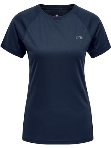 Newline Damen Women Core Running S/S T-Shirt Schwarze Iris S EU