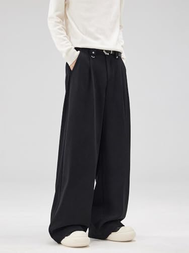 Men's Straight Leg Casual Pants Fall Winter Drop Trousers Pants for Men3