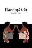 Black Girl Magic Planner 2023-2024: Two Year Planner Calendar Schedule Organizer - For African American Girls and Womens | Monthly Planner - January 2023 to December 2024
