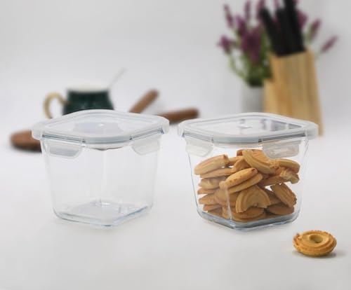 Glazera 900ml Square Glass Food Storage Container - Image 6