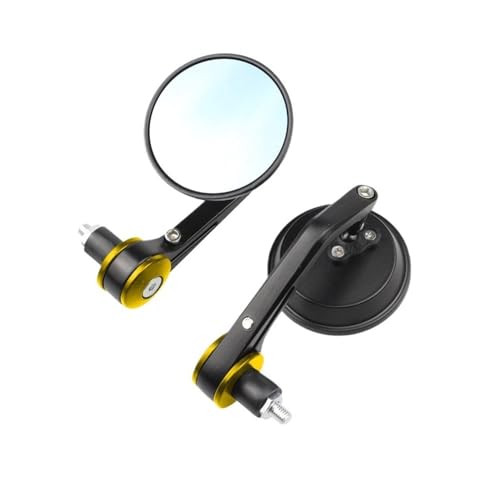 Rétroviseurs universels de moto pliables pour guidon 7/8 pouces contre les vibrations