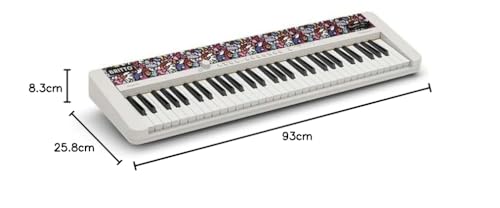 Image of Casio CT-S1FH Casiotone 61-Key Touch Sensitive Portable Keyboard with Piano tones, White
